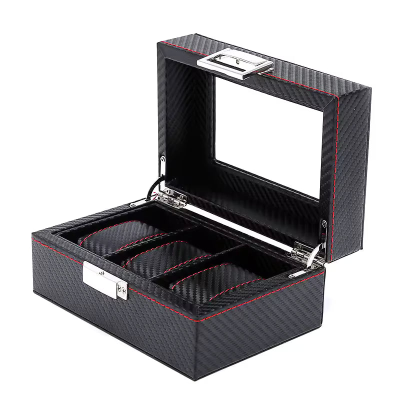 MACHER Carbon fiber travel watch case (3-12 slots) - Performance Driven Racing Timepieces - Richard mille, jacob&co homage Watches