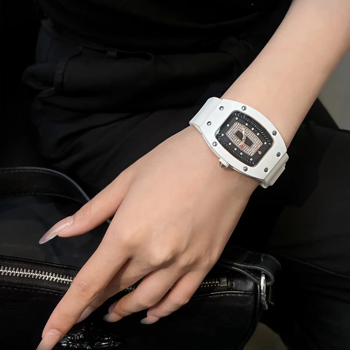 MACHER Noiré femme - Performance Driven Racing Timepieces - Richard mille, jacob&co homage Watches