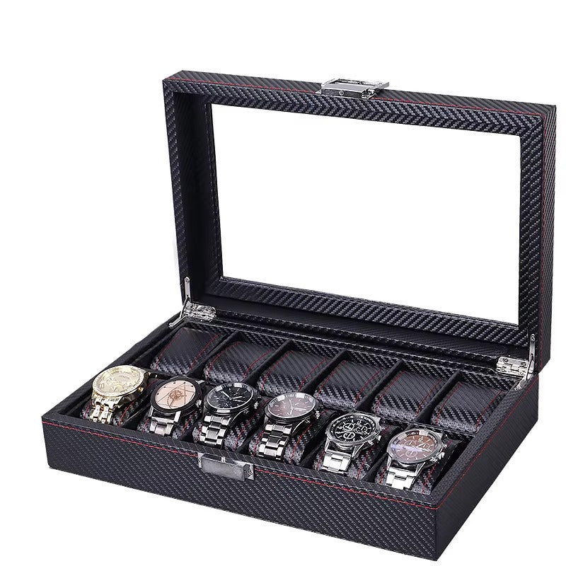 MACHER Carbon fiber travel watch case (3-12 slots) - Performance Driven Racing Timepieces - Richard mille, jacob&co homage Watches