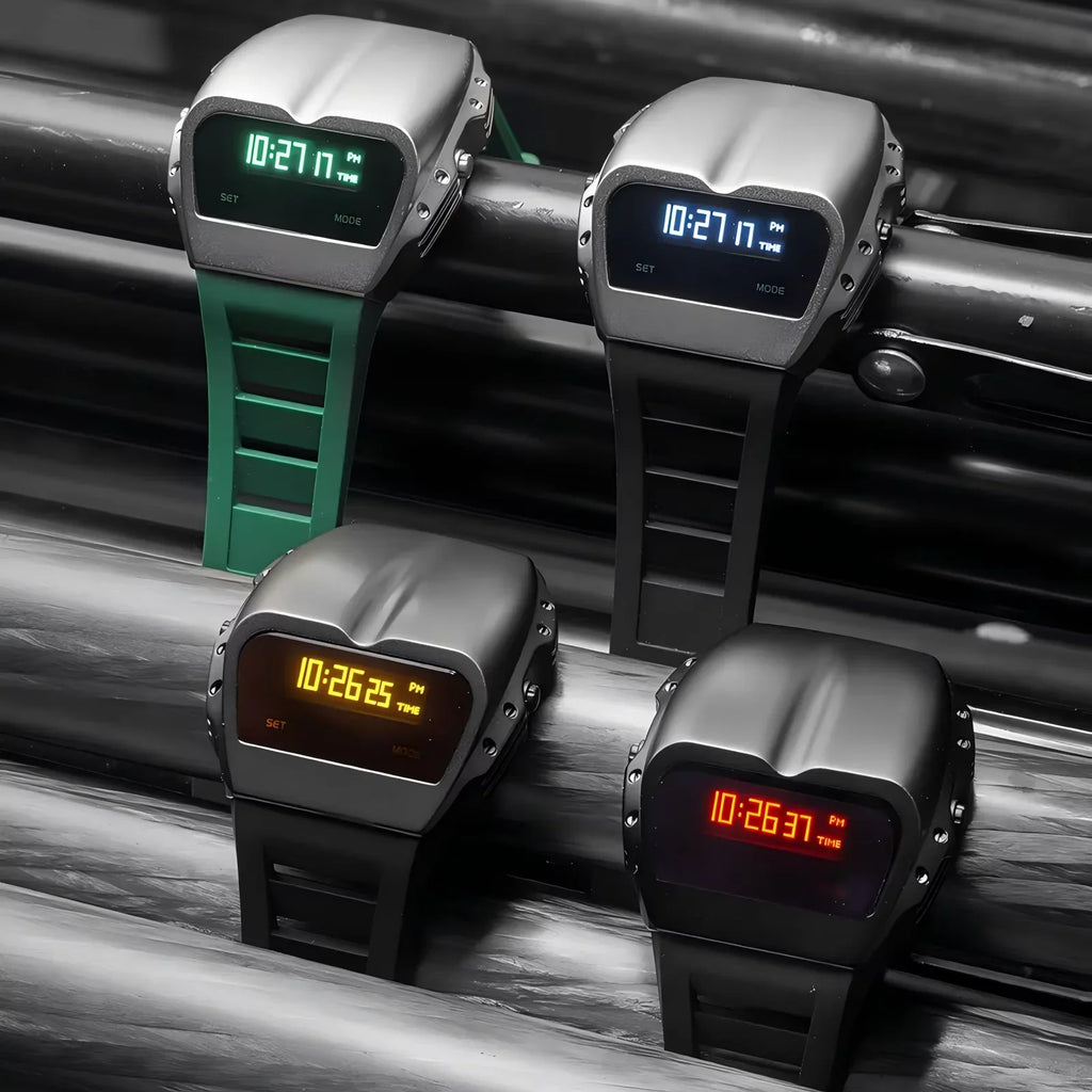 MACHER Gearpunk (Rubber strap) - Performance Driven Racing Timepieces - Richard mille, jacob&co homage Watches