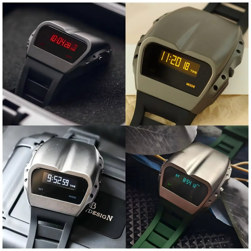 MACHER Gearpunk (Rubber strap) - Performance Driven Racing Timepieces - Richard mille, jacob&co homage Watches