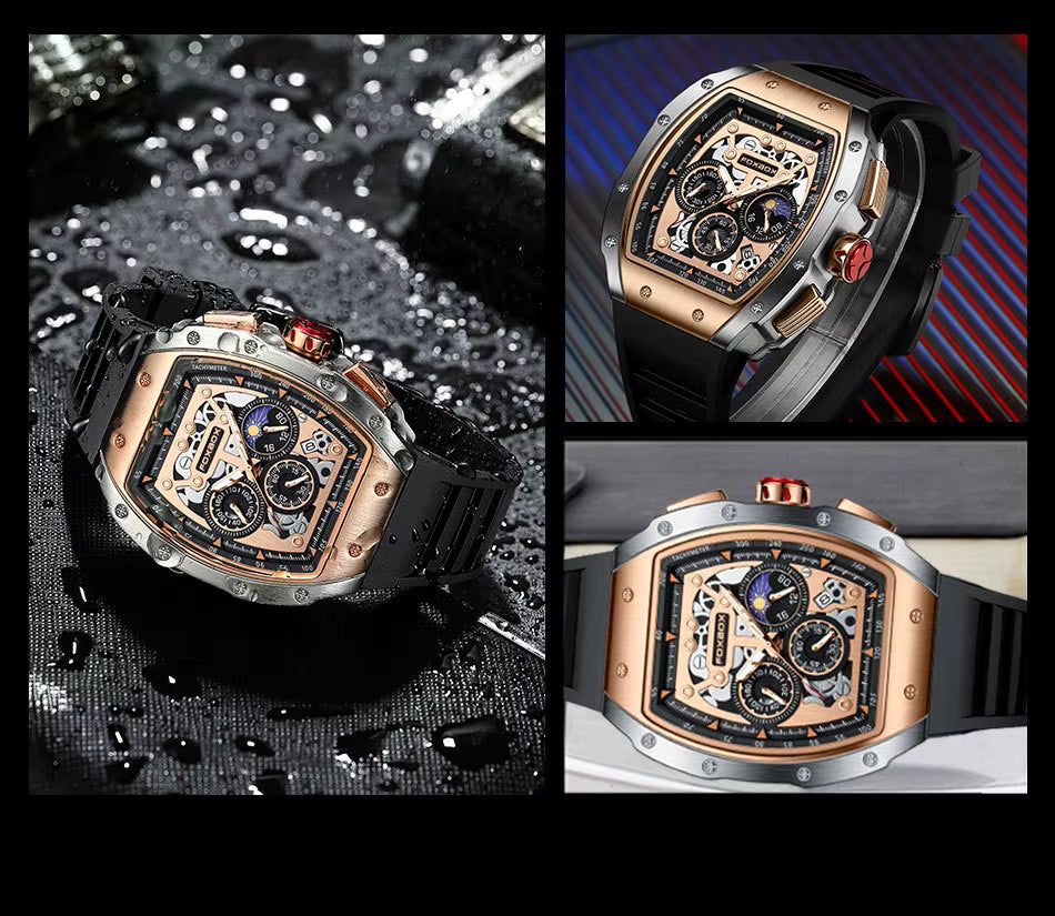 MACHER Gridlock - Performance Driven Racing Timepieces - Richard mille, jacob&co homage Watches