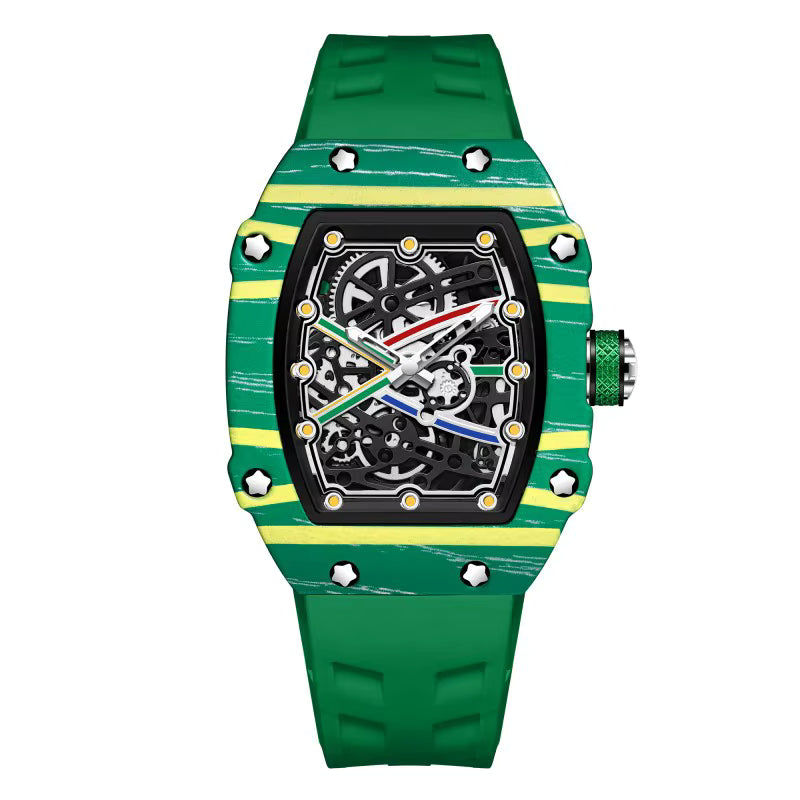 MACHER overtake (Rubber Strap) - Performance Driven Racing Timepieces - Richard mille, jacob&co homage Watches