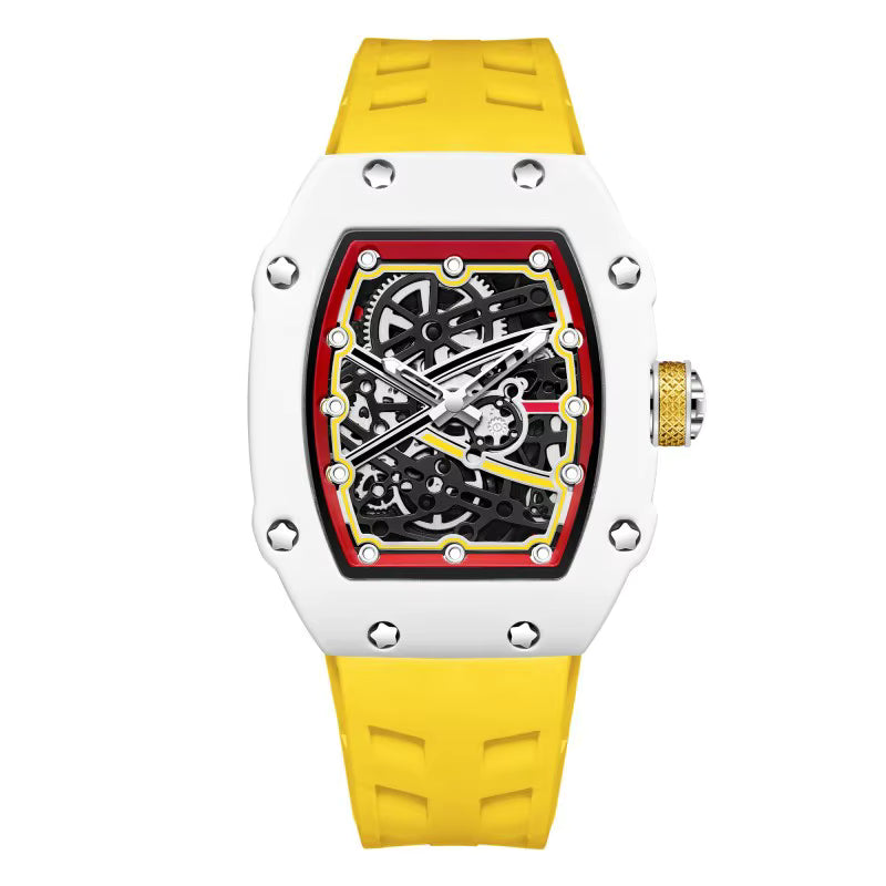 MACHER overtake (Rubber Strap) - Performance Driven Racing Timepieces - Richard mille, jacob&co homage Watches