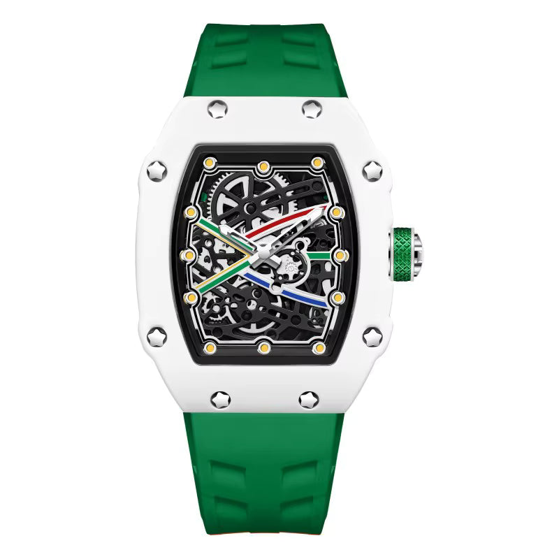 MACHER overtake (Rubber Strap) - Performance Driven Racing Timepieces - Richard mille, jacob&co homage Watches