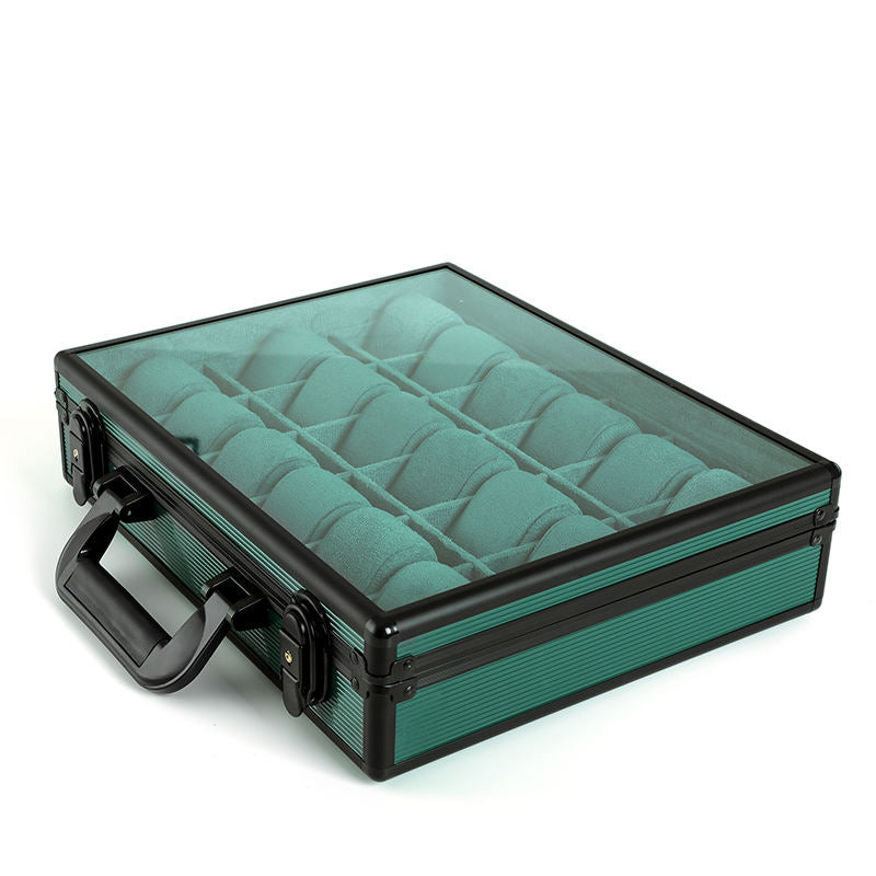 MACHER green travel watch case (10-48 slots) - Performance Driven Racing Timepieces - Richard mille, jacob&co homage Watches