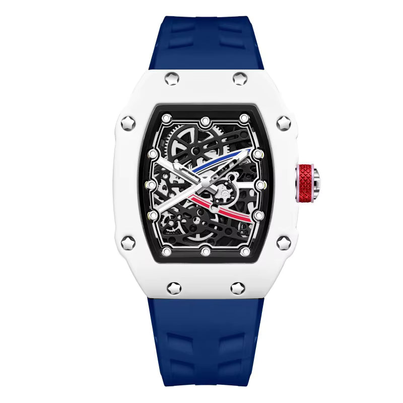 MACHER overtake (Rubber Strap) - Performance Driven Racing Timepieces - Richard mille, jacob&co homage Watches