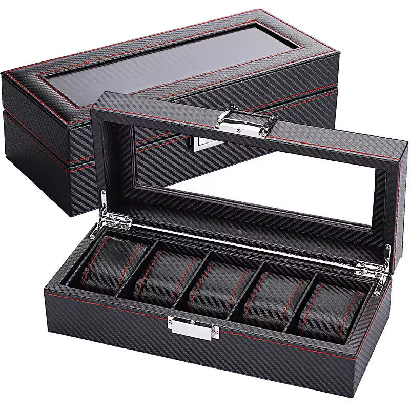 MACHER Carbon fiber travel watch case (3-12 slots) - Performance Driven Racing Timepieces - Richard mille, jacob&co homage Watches