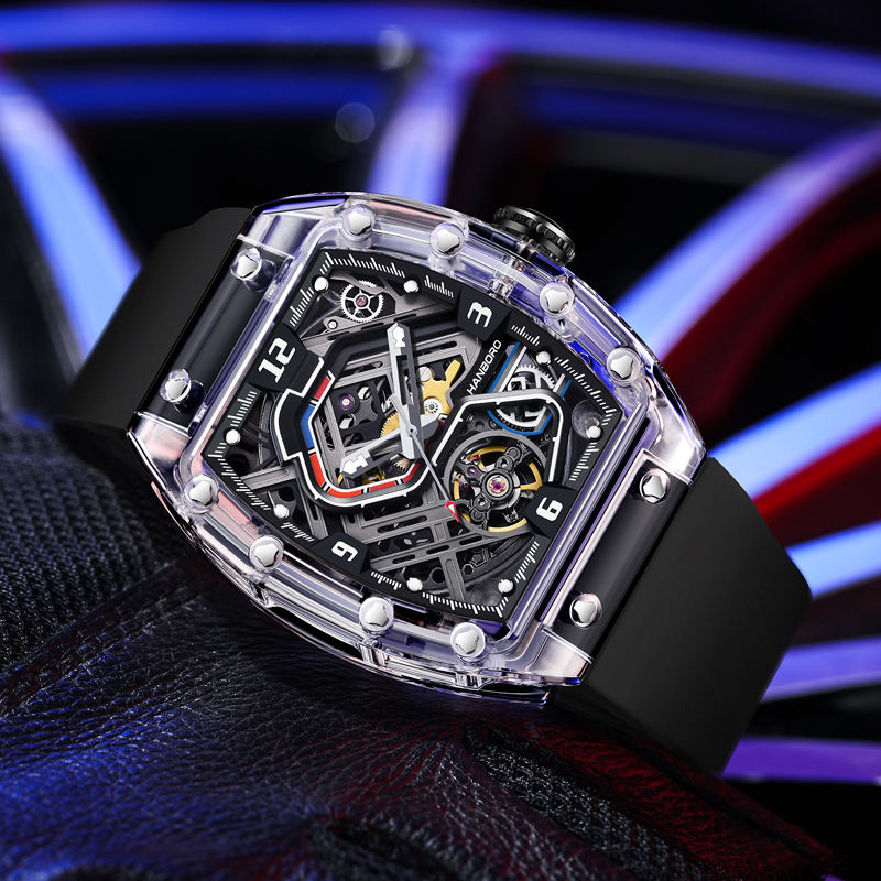 MACHER Aurora Speedway (tansparent case) - Performance Driven Racing Timepieces - Richard mille, jacob&co homage Watches
