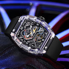 MACHER Aurora Speedway (tansparent case) - Performance Driven Racing Timepieces - Richard mille, jacob&co homage Watches