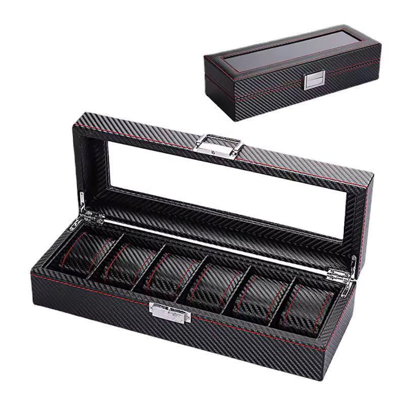 MACHER Carbon fiber travel watch case (3-12 slots) - Performance Driven Racing Timepieces - Richard mille, jacob&co homage Watches