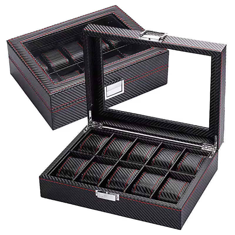 MACHER Carbon fiber travel watch case (3-12 slots) - Performance Driven Racing Timepieces - Richard mille, jacob&co homage Watches