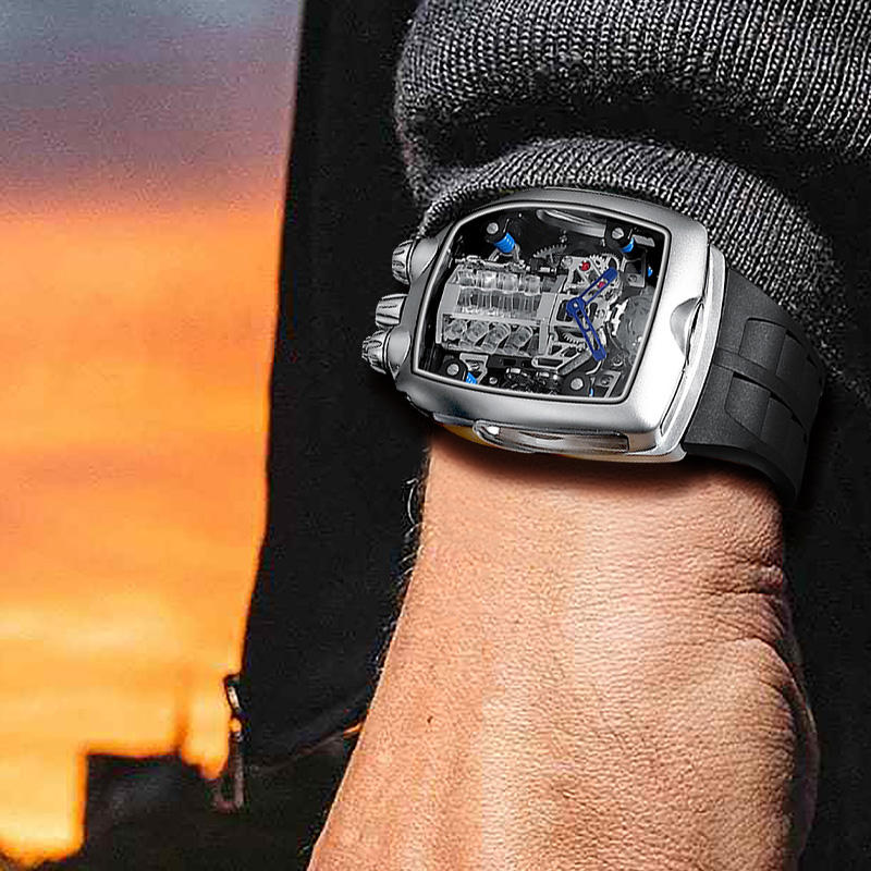 MACHER V8 TURBO Unique Racing Luxury Inspired Watch Richard Mille macher-v8-turbo-unique-racing-luxury-inspired-watch-richard-mille