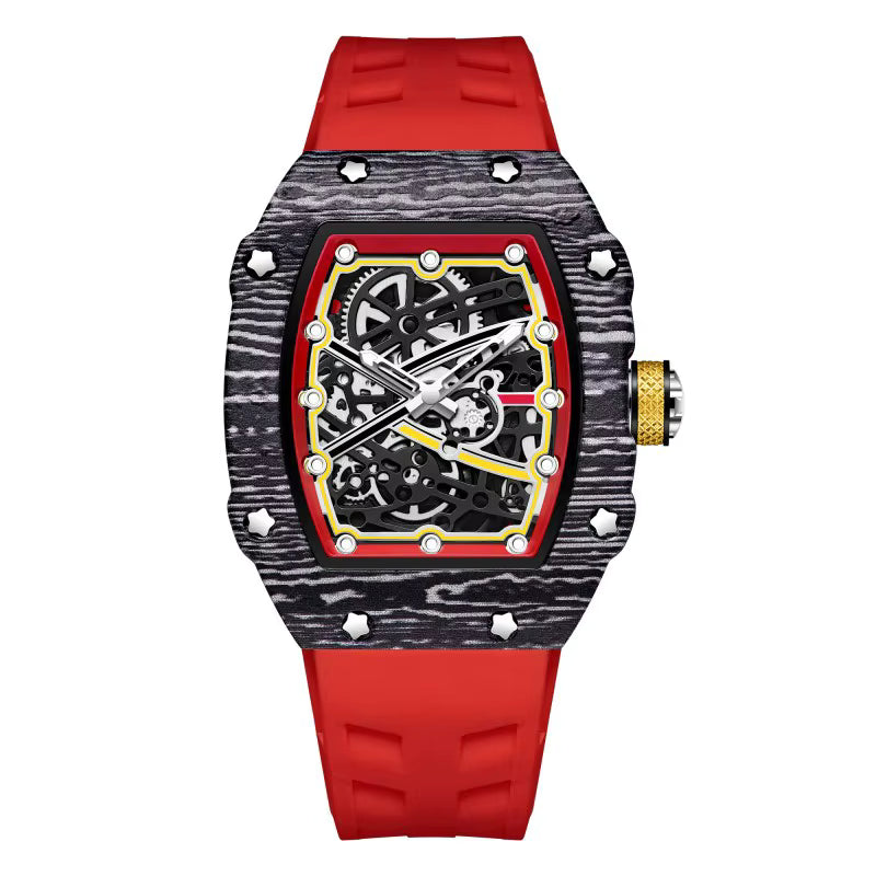 MACHER overtake (Rubber Strap) - Performance Driven Racing Timepieces - Richard mille, jacob&co homage Watches