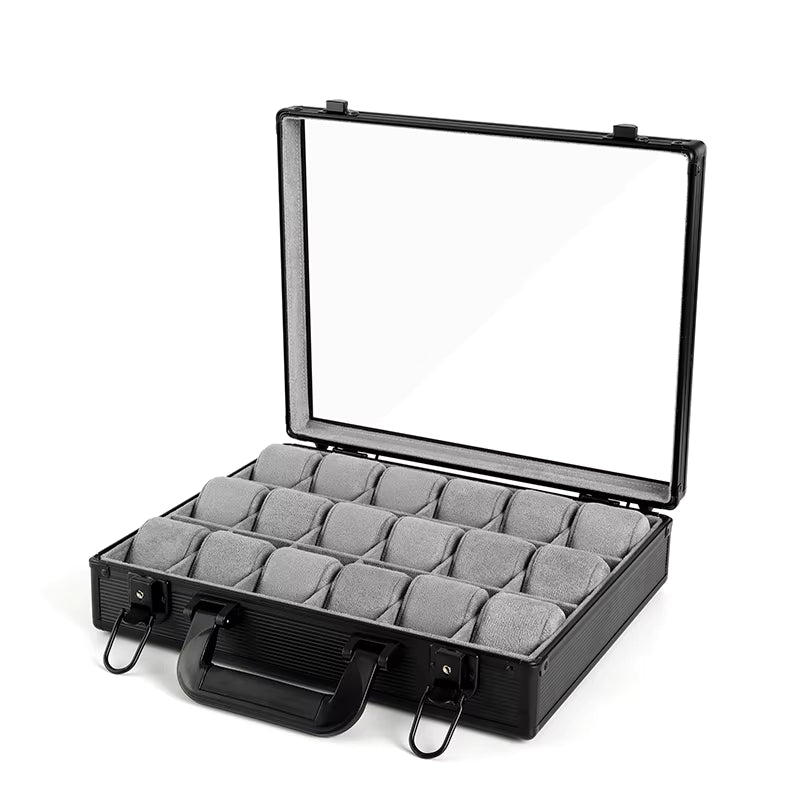 MACHER green travel watch case (10-48 slots) - Performance Driven Racing Timepieces - Richard mille, jacob&co homage Watches