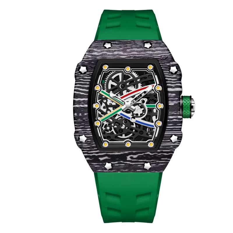 MACHER overtake (Rubber Strap) - Performance Driven Racing Timepieces - Richard mille, jacob&co homage Watches
