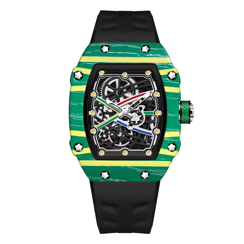 MACHER overtake (Rubber Strap) - Performance Driven Racing Timepieces - Richard mille, jacob&co homage Watches
